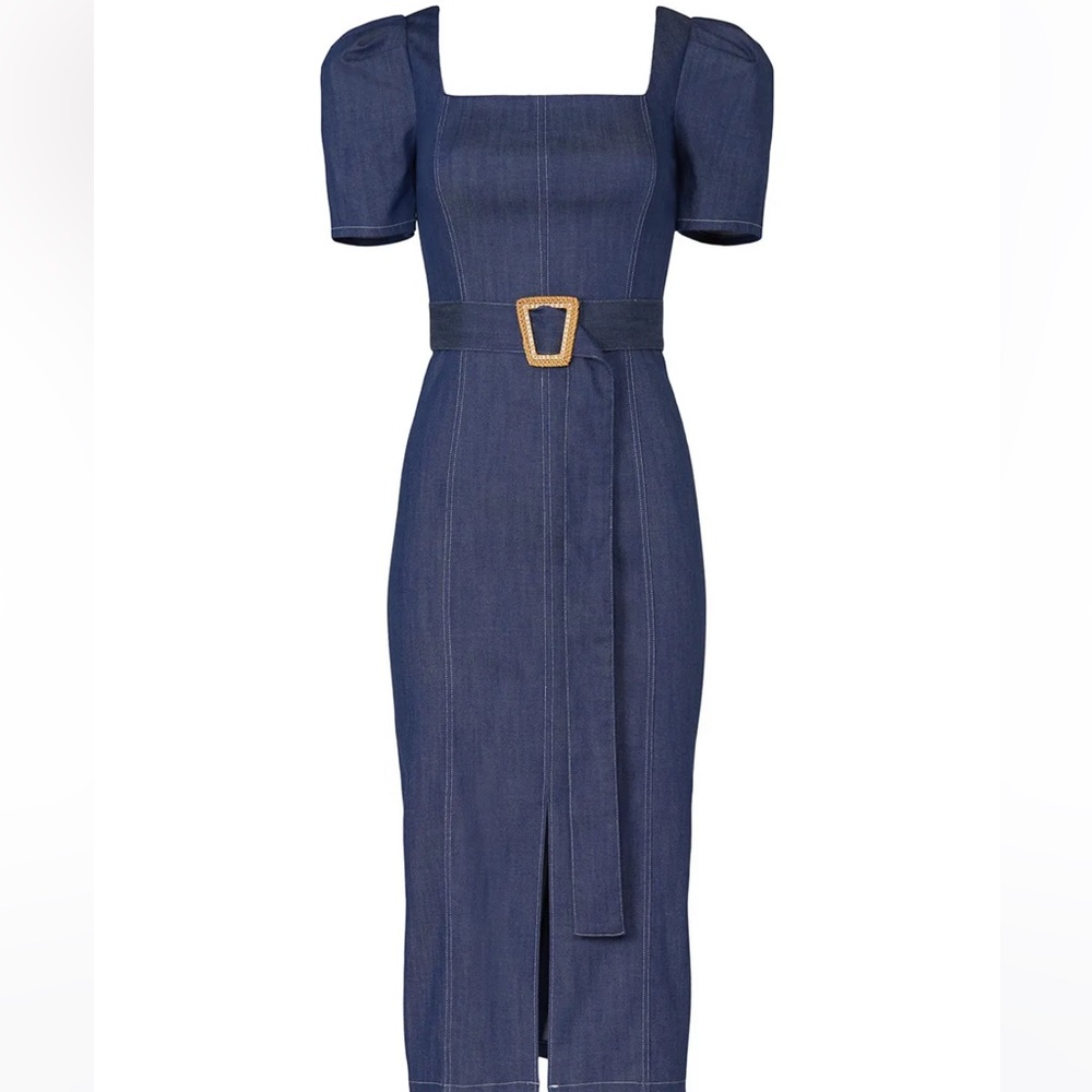 Shoshanna Denim Candelaria Dress